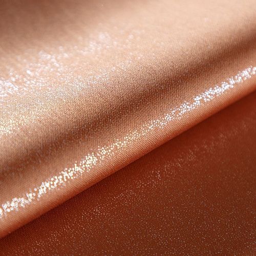 Шифон с напылением 068-09773 карамельный однотонный