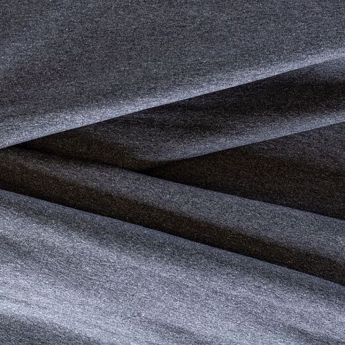 Футер 2-х нитка 062-00834 графитовый однотонный