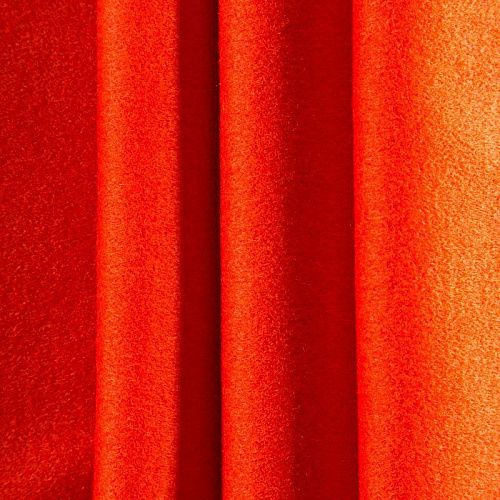 Кашемир 022-04186 красно-оранжевый однотонный