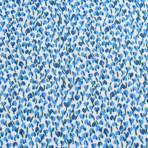 Вискоза 009-11728 белый принтованный