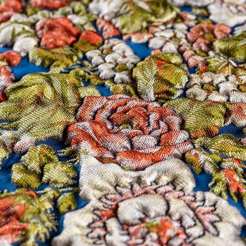 Жаккард К13-383 синий