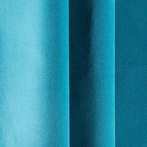 Ткань мебельная микрофлок 22-02-00767 петроль однотонный