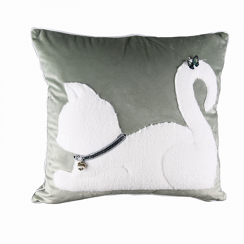 Наволочка 45х45 см декоративная на молнии 517301