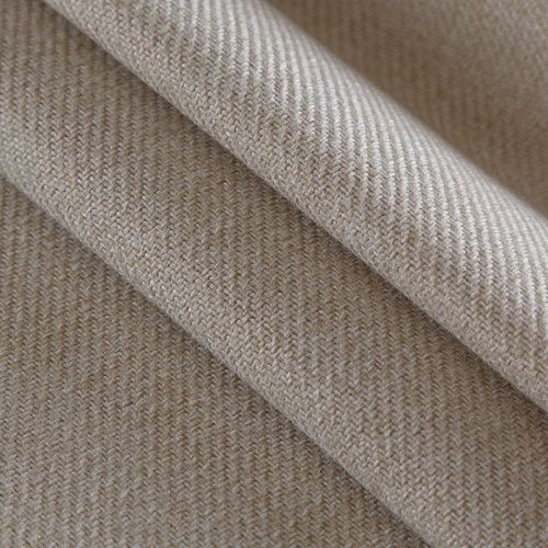 Ткань мебельная рогожка 22-02-14485 молочно-бежевый меланж