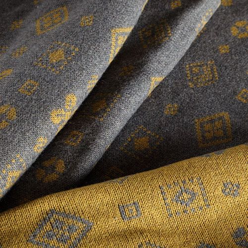 Трикотаж 2-х сторонний вязаный 056-05811 серо-оливковый