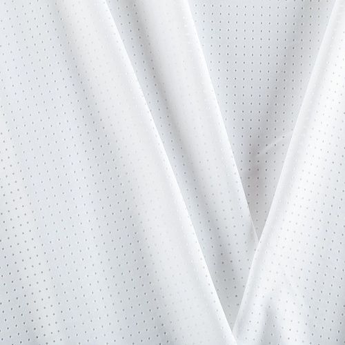 Лайкра с перфорацией 005-06252 молочный однотонный