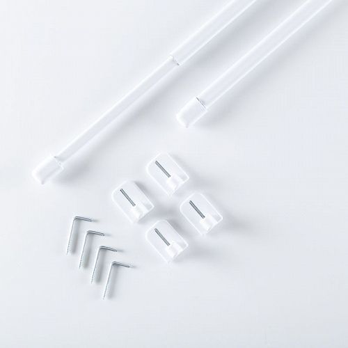 Мини-карниз "Кафе" 80-100 см 61.00.10.080 белый