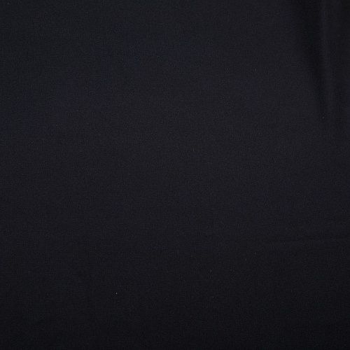 Креп стрейч 026-13129 черный однотонный