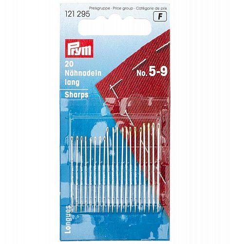 Иглы Prym для шитья ручные №5-9 20 шт 121295
