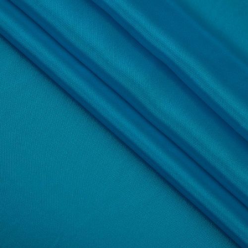 Перл шифон 068-19407 голубой однотонный