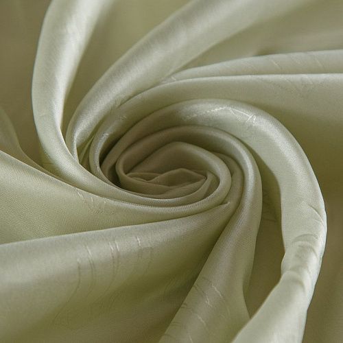 Ткань подкладочная стрейч 045-11109 снежная мята жаккардовый