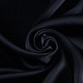 Креп-атлас (кади) 026-16784 черный однотонный
