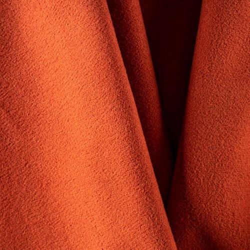 Ткань пальтовая К25-105 терракотовый однотонный