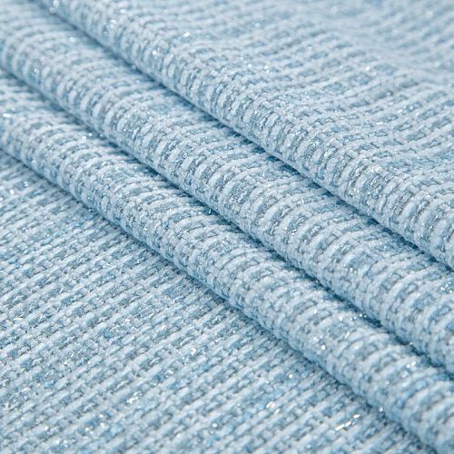 Твид шанель 052-15487 разбеленный тиффани