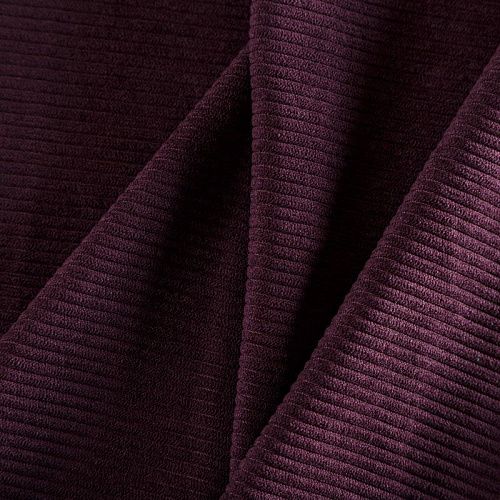 Вельвет 008-06503 божоле однотонный