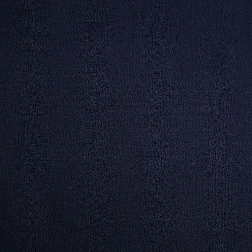 Креп двойной 026-16607 темно-синий однотонный