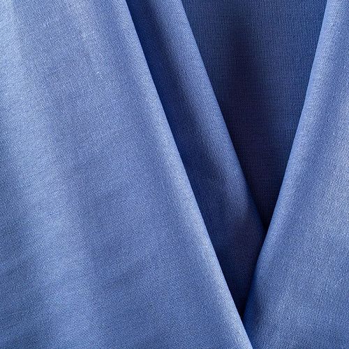 Лен-вискоза 035-00799 голубой деним однотонный