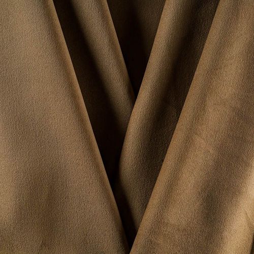 Бархат К18-212 табачный однотонный