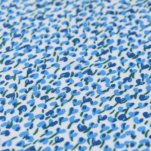 Вискоза 009-11728 белый принтованный