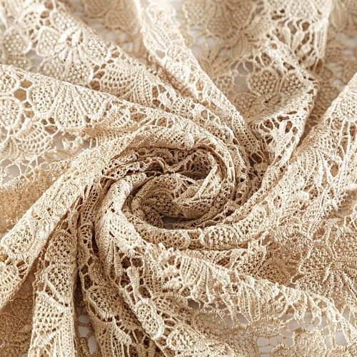 Гипюр-макраме К03-549 экрю