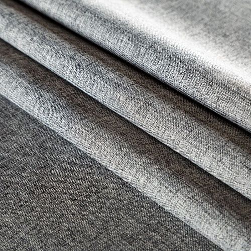 Ткань портьерная лен h-295 см 529-02-251 серый меланж