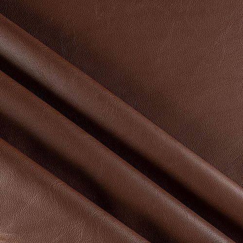 Экокожа стрейч К33-435 коньячный однотонный