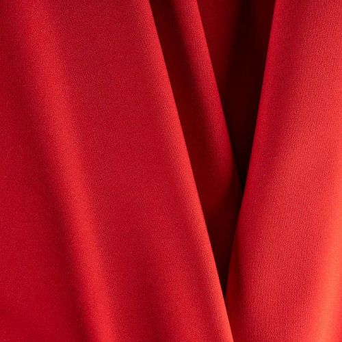 Габардин К33-813 красный однотонный