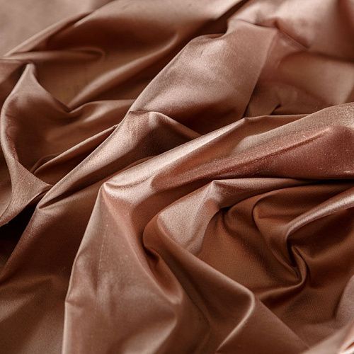 Дикий шелк 016-04838 розовое золото однотонный