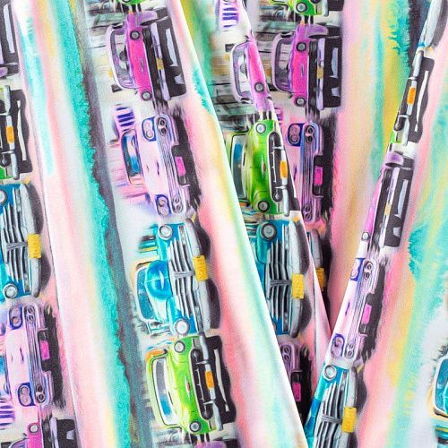 Лайкра 005-01247 мультиколор принтованный