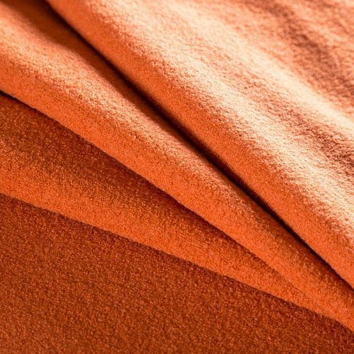 Букле 006-04148 жженый апельсин однотонный