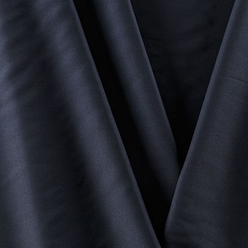 Креп 026-09717 черный однотонный