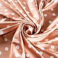 Шелк синтетический 065-01333 карамельный принтованный