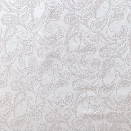 Ткань подкладочная 045-06167 молочный жаккардовый