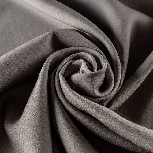 Ткань костюмная К36-131 светло-серый однотонный