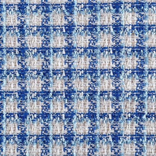 Твид шанель 052-05383 молочно-синий