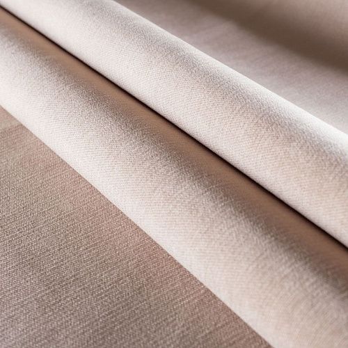 Ткань мебельная бархат 22-02-00790 песочный однотонный