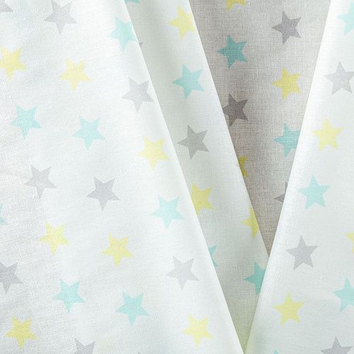 Перкаль 007-03503 белый принтованный