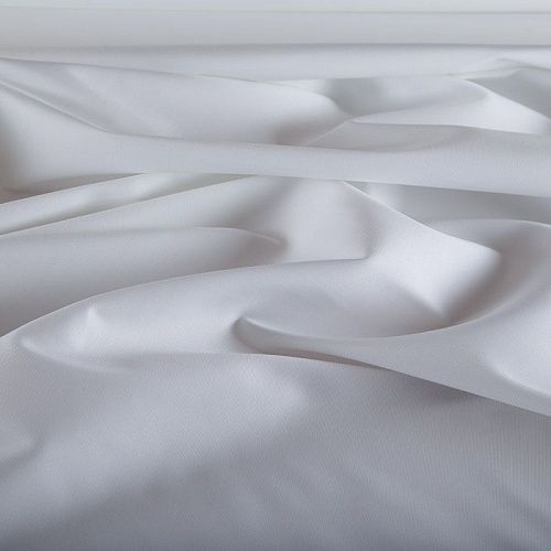 Трикотаж бандажный 056-16313 белый однотонный