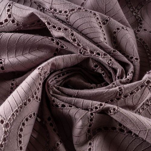 Шитье К33-242 лиловый с вышивкой