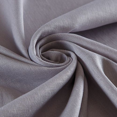 Лен-вискоза 035-17492 пыльная лаванда однотонный