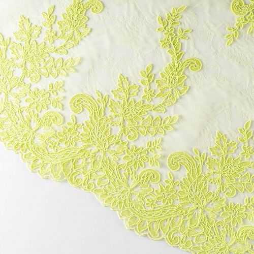 Гипюр К05-0002 неоновый лайм