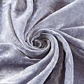 Бархат 002-12532 сине-серый однотонный