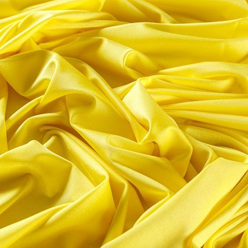 Лайкра 005-07659 желтый однотонный