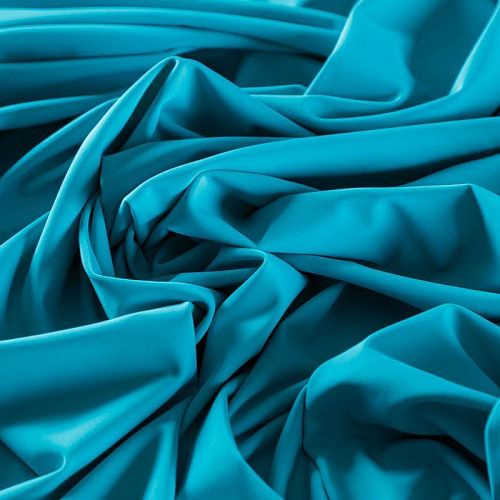 Лайкра 005-07488 лазурный однотонный