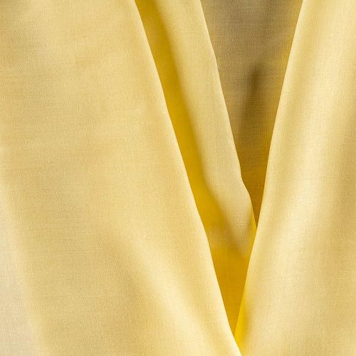 Штапель К33-628 светло-желтый однотонный