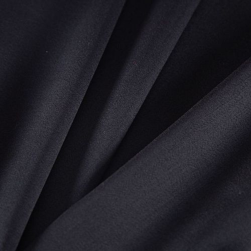 Шерсть костюмная стрейч Alta Moda 025-19812 черный однотонный