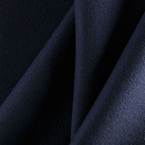 Пальтовый трикотаж 040-05913 темно-синий однотонный