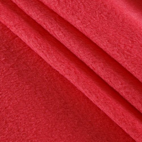Флис 061-15714 коралловый однотонный