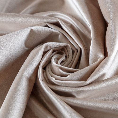 Ткань микровелюр 09-02-08941 кэмел однотонный