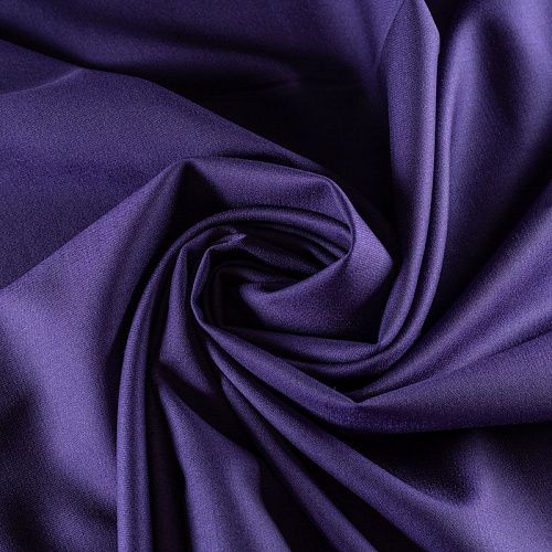 Ткань костюмная К29-480 чернильный однотонный